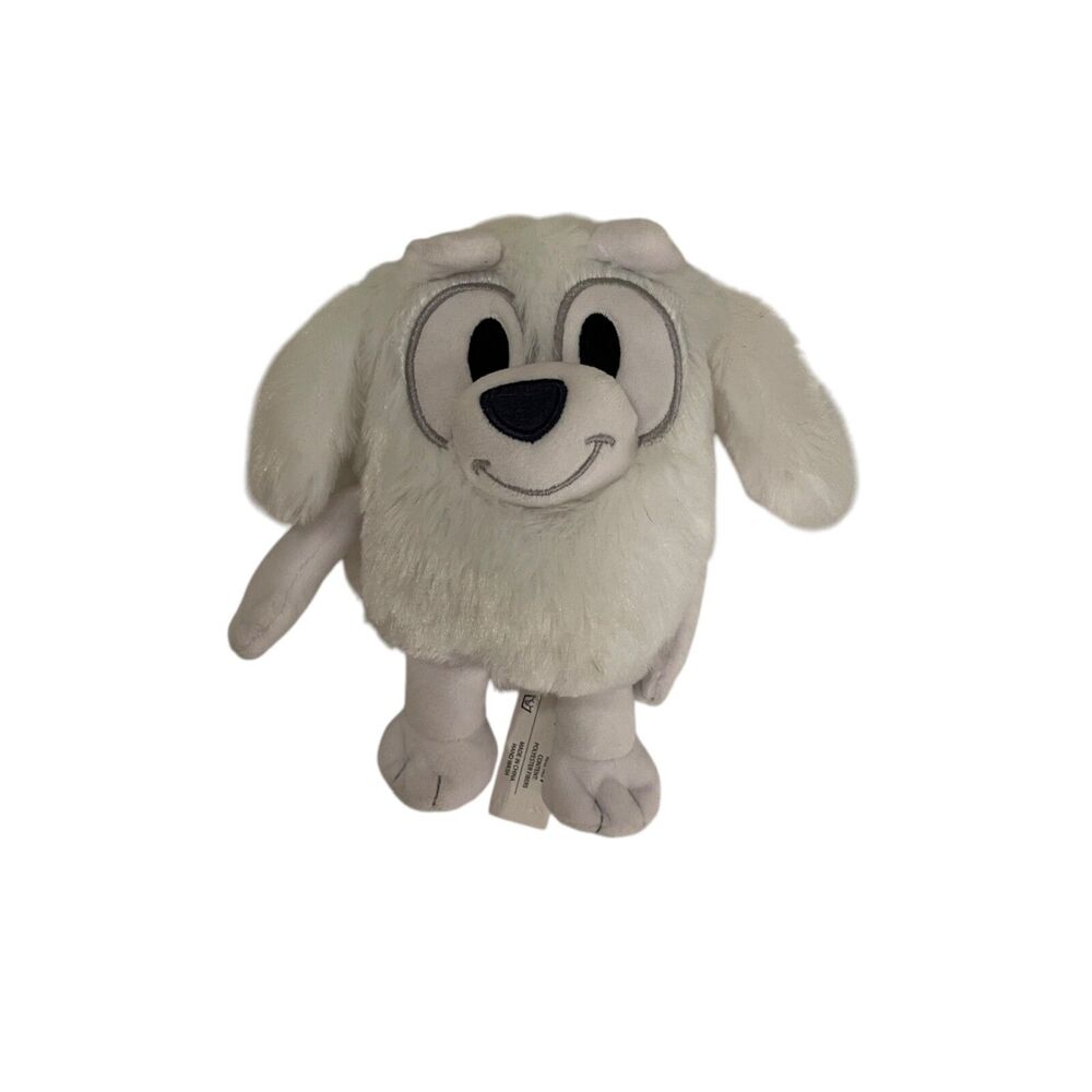 Bluey Friends Lila Maltese Dog Stuffed Animal Plush 5" White Moose